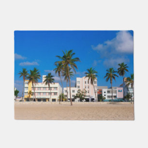 Art Deco District Of South Beach Miami Doormat