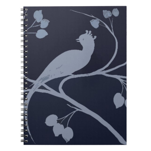 Art Deco Dove Notebook (Front)