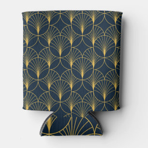 Art Deco Elegance: Fan Motifs Can Cooler