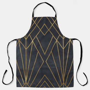 Art Deco Elegance: Geometric Glamour Apron