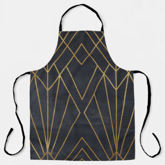 Art Deco Elegance: Geometric Glamour Apron