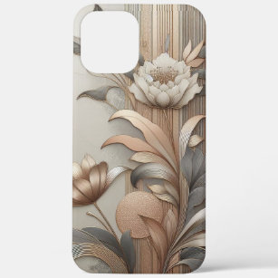 Art Deco: Elegant Botanicals and Geometric Luxury iPhone 12 Pro Max Case