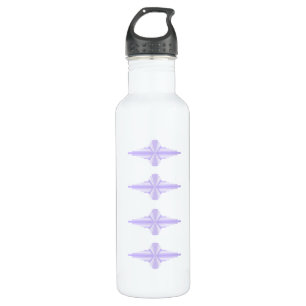 Art deco element in lilac & purple Water Bottle