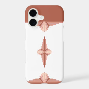Art deco elements in a rose gold palette