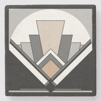 Art Deco Expression Stone Coaster