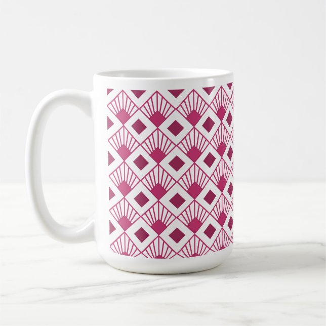 Art Deco Fans  Coffee Mug (Left)