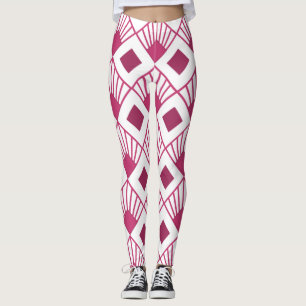 Art Deco Fans  Leggings