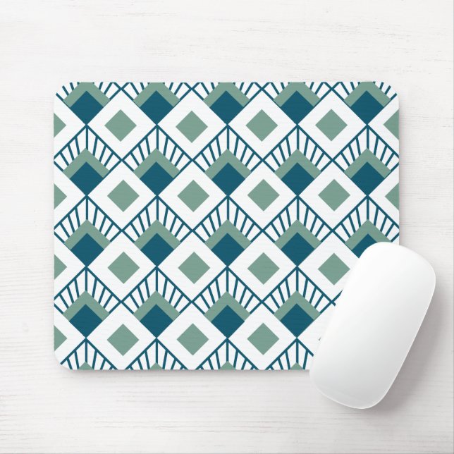 Art Deco Fans  Mouse Pad (With Mouse)