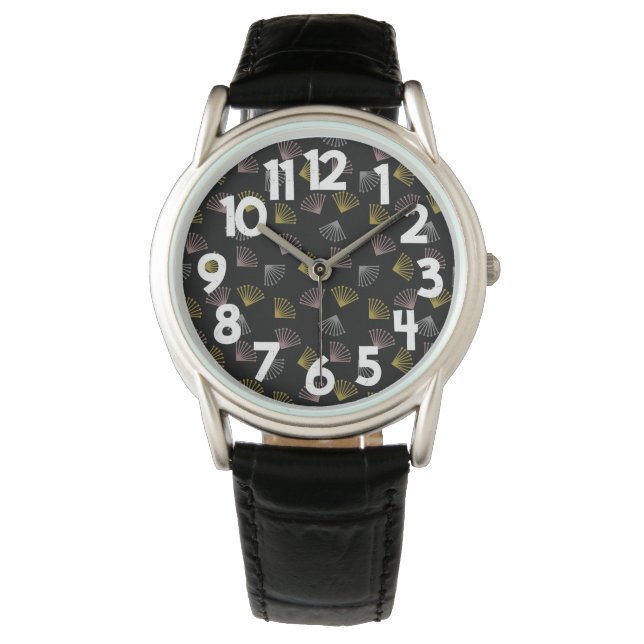 Art Deco Fans  Watch (Front)