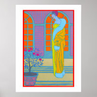 Art Deco Fashion Illustration by George Barbier 