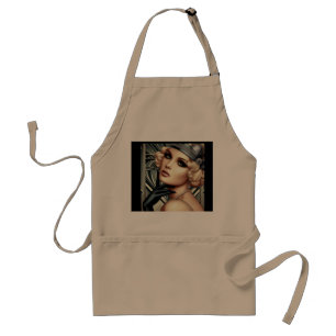 Art Deco Femme Fatale Apron