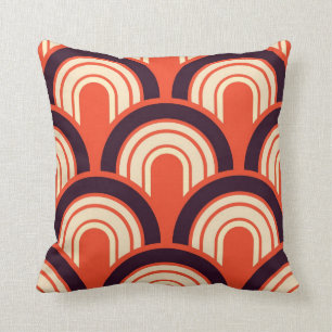 Art Deco Fifties Retro Abstract Art Cushion