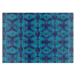 Art Deco Fish and Frogs Cutting Board