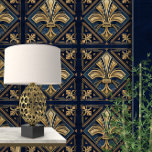 Art Deco Fleur-de-lis  Wallpaper<br><div class="desc">Art Deco Fleur-de-lis</div>