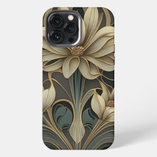 Art Deco Floral Design #2 iPhone / iPad case