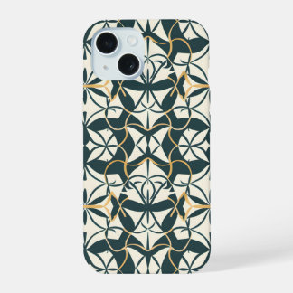 Art Deco Flourish iPhone 15 Case
