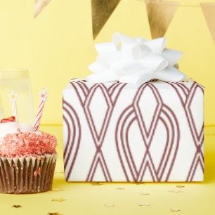 Art Deco Flowerbeds  Wrapping Paper