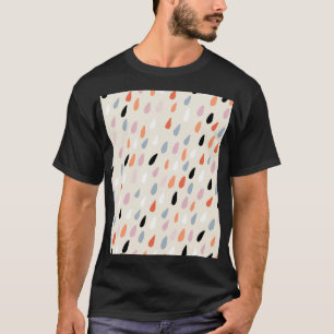 Art Deco Flowers: Modern Seamless T-Shirt