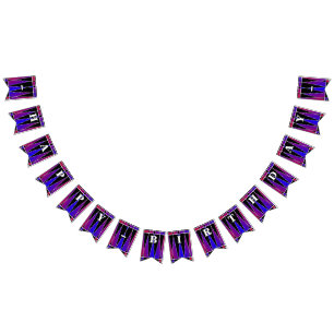 Art Deco 'Fractured' by Kenneth Yoncich Bunting