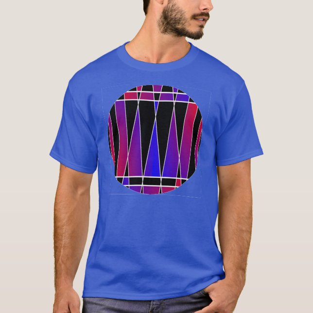 Art Deco 'Fractured' by Kenneth Yoncich T-Shirt (Front)