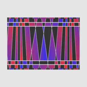 Art Deco 'Fractured' by Kenneth Yoncich Tissue Paper