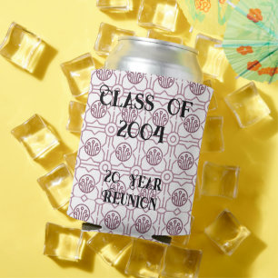 Art Deco Garden  Can Cooler