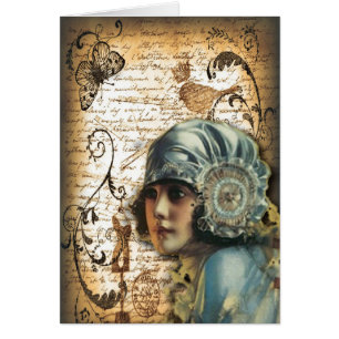 Art Deco Gatsby Girl Paris fashionista