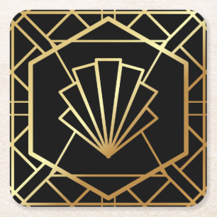 Art Deco Gatsby Inspired Coasters