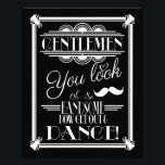 art deco, Gentlemen Bathroom sign, wedding sign<br><div class="desc">wedding sign</div>
