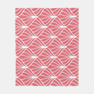 Art Deco, geometric seamless pattern. Fleece Blanket