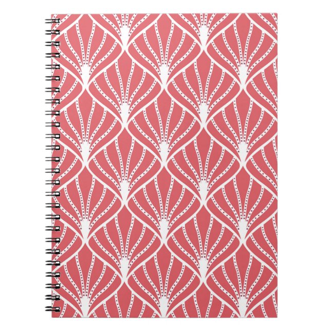 Art Deco, geometric seamless pattern. Notebook (Front)