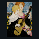 Art Deco Gerda Wegener - Air de Capri Poster<br><div class="desc">Date:1923. Air de Capri by Gerda Wegener. Style: Art Nouveau (Modern),  Art Deco</div>