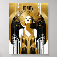 Art Deco Girl beauty