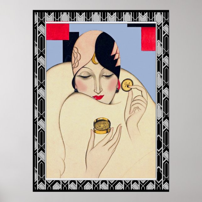 Art Deco Glamour Poster (Front)