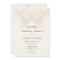 Art Deco Gold String Lights Wedding Invitation