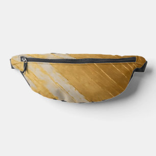 Art Deco Gold White Vintage Popular Collection Bum Bags