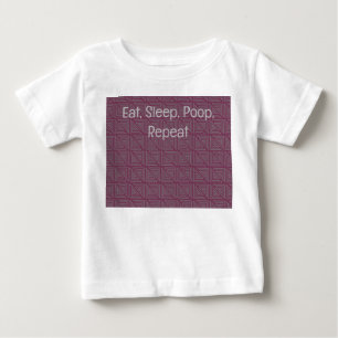 Art Deco Gray Mazes Baby T-Shirt