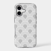 Art Deco Great Gatsby Style Mod Shell Pattern