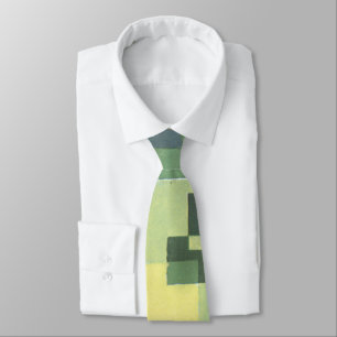 Art Deco Green Tie