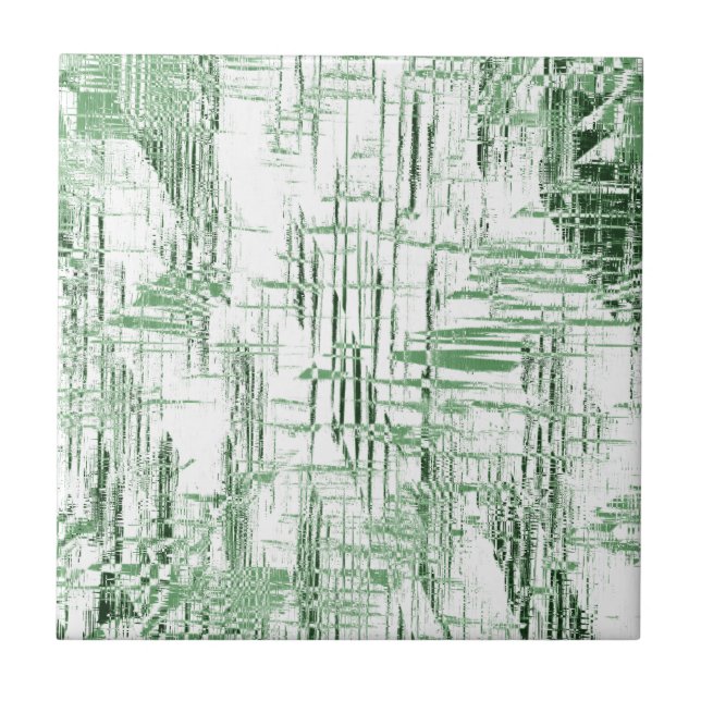 Art Deco Green Tile (Front)