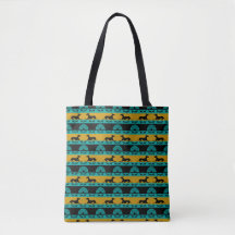 Art Deco Greyhound Tote