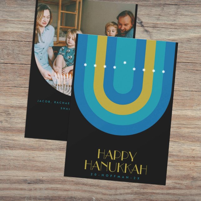 ART DECO HANUKKAH HOLIDAY CARD (Creator Uploaded)