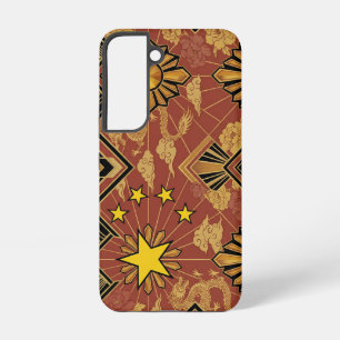 Art Deco Heritage Flag China Vintage Samsung Galaxy Case