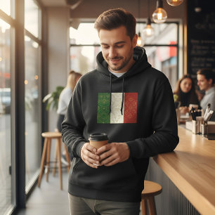 Art Deco Heritage Flag Italy 1920s Style Hoodie