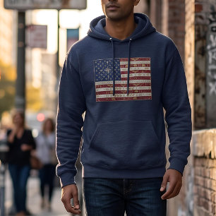 Art Deco Heritage Flag   United States   1920s Hoodie