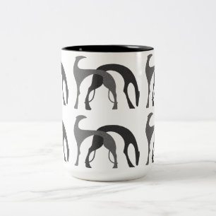 Art Deco Hounds Mug