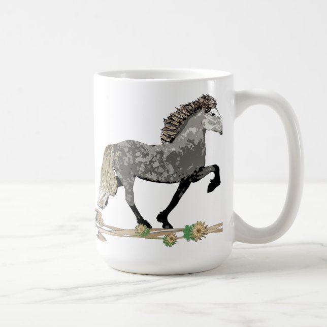 Art Deco Icelandic Coffee Mug (Right)