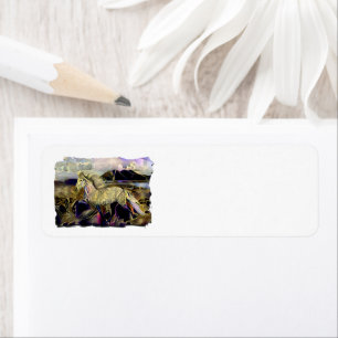 Art Deco Icelandic Horse