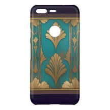 Art Deco In Blue And Gold