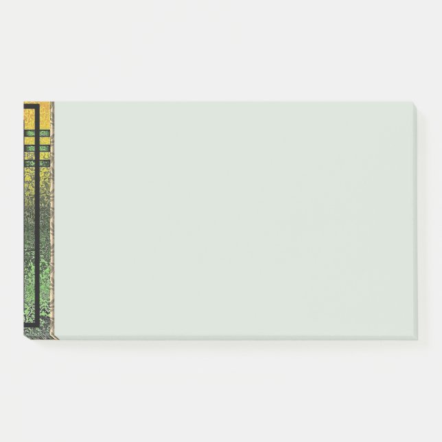Art Deco In Green And Gold  Post-it Notes (Front)